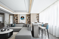 Diseño de Espacio Único, Diseño Arquitectónico Posmoderno, Soluciones Personalizadas de Diseño de Interiores para Muebles de Hogar, Oficina y Apartamento