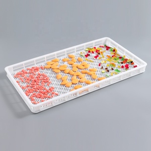 <strong>Large</strong> Capacity Vented Stackable <strong>Plastic</strong> Versatile Drying <strong>Trays</strong> for Softgel Capsule / Gummy / Seafood / Fruits / Vegetable Drying - Product Image 3