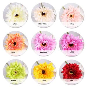 Fleur artificielle petite marguerite gerbera, décoration rustique pour la maison, centre de table, plante artificielle, approvisionnement en gros usine - Product Image 3