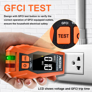 US Socket Detector Smart Industrial Socket <strong>Tester</strong> GFCI <strong>RCD</strong> Wall Indoor Outdoor Single Electrical Voltage Socket <strong>Tester</strong> - Product Image 3