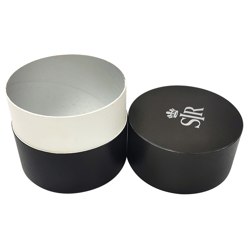 paper box tube bottle packaging cylinder tube wax packaging tube factory recyclable logo round for dried fruit