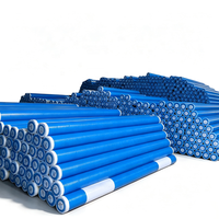 Rouleau de bâche PVC en gros d'usine, tissu polyester enduit vinyle anti-UV pour tente, remorque, protection industrielle, couleur personnalisée