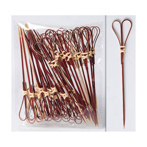 Stuzzicadenti in bambù usa e getta ecologici, spiedini in legno per taglieri <span class=keywords><strong>di</strong></span> salumi, eleganti stuzzicadenti per feste - Product Image 3