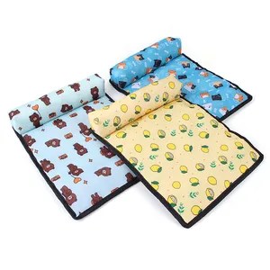 Famicheer Washable Dog Mattress Large Dog Mat Pet Cooling Dog Mat Pet Ice Pad Cooling Pad