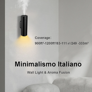 Diffusore di Aromi Compatto a Torre, Attrezzatura <span class=keywords><strong>per</strong></span> Diffusione con Bottiglia Monopezzo da 80ml, Diffusore di <span class=keywords><strong>Oli</strong></span> <span class=keywords><strong>Essenziali</strong></span> Senza Acqua Ecologico - Product Image 3