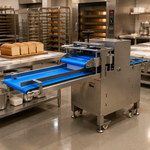 Loaf Bread Slicer Bakery Toast Loaf Cutting Machine Continuous Bread Cutter - Product Image 4