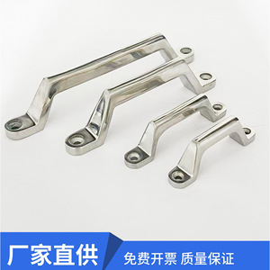 มือจับรูปทรงโค้งทำจากสแตนเลส 304 ของ Wenzhou Haozheng แบบหนาพิเศษสำหรับงานอุตสาหกรรมหนัก - Product Image 4