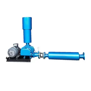 High efficiency three lobes blower oxygenation aeration aquaculture roots blower price