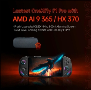 Consola de Juegos Portátil Onexplayer Onexfly Pro 8840u Ai 9 365 370 con Pantalla OLED de 144hz y 7 Pulgadas, Compatible con Juegos 3A, Windows 11, Oneflyf1pro - Product Image 6