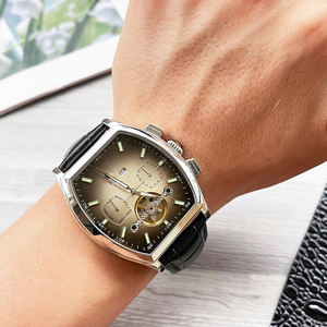 Montre unisexe classique haut de gamme 2025 à mouvement mécanique entièrement automatique, aiguilles de haute qualité, en acier inoxydable - Product Image 2