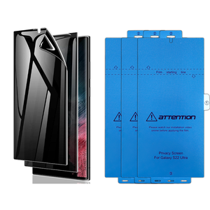 Protecteur d'écran en hydrogel TPU anti-espion direct d'usine HD pour Samsung pour Galaxy S22 Ultra <span class=keywords><strong>Protection</strong></span> de la vie privée du téléphone portable - Product Image 1