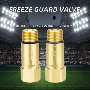Robinet à bille TMOK RTS 1-4 1-6 avec détection de température, robinet extérieur anti-gel, vanne de hivernage en laiton pour l'eau - Product Image 2