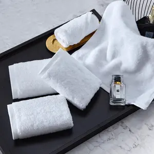 Luxe Hotel Handdoek Set Egyptische Katoenen Handdoek White 100% Katoenen Hand Golfhanddoeken