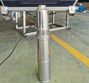 Système de pompe <span class=keywords><strong>solaire</strong></span> submersible pour puits profond avec contrôleur MPPT 1100W, haute pression, nettoyage, support OEM, moteur BLDC, acier inoxydable - Product Image 2