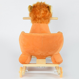 Vente chaude Enfants Bébé <span class=keywords><strong>Lion</strong></span> En Peluche Chaise À <span class=keywords><strong>Bascule</strong></span> Jouets <span class=keywords><strong>Cheval</strong></span> À <span class=keywords><strong>Bascule</strong></span> Ride sur Jouet Animaux - Product Image 4