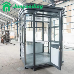 Junyaoding Cabine de sécurité en acier préfabriquée portable personnalisée Petite cabane extérieure Cabine de billetterie Cabine de garde Maisons conteneurs - Product Image 3