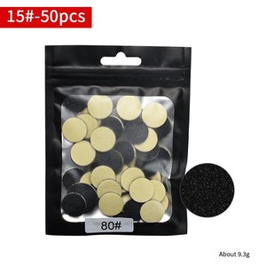 Disque de papier abrasif professionnel papier de verre polissage des pieds élimination des peaux mortes <span class=keywords><strong>vernis</strong></span> ongles étendus papier de disque de pédicure plus court - Product Image 4