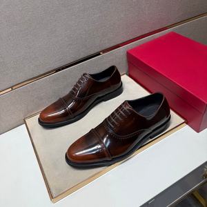 Zapatos Oxford de Cordones para Hombre, Estilo Británico Retro, Casuales de Negocios, de Cuero Genuino, Antideslizantes y Flexibles - Product Image 2