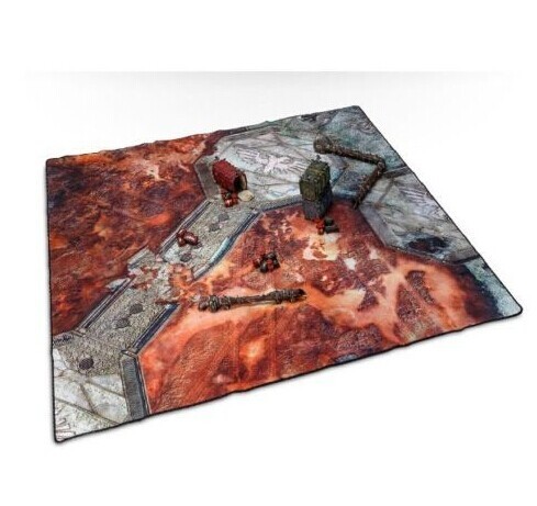 High Quality 24x14 Eco-Friendly Neoprene Rubber Play Mat Non-Slip Custom Game Desk Mat for Gaming Floor Mats Table Card Games