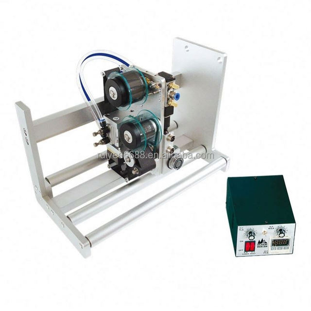 Digital Temperature-controlled Pneumatic Date Printer, Electrically Driven, for Plastic and Wooden Bag Boxes
