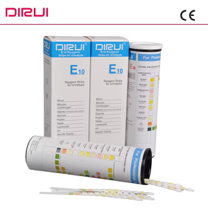 Тест-полоски для экспресс-анализа мочи <span class=keywords><strong>DIRUI</strong></span> E10, высококачественный медицинский прибор класса II - Product Image 3