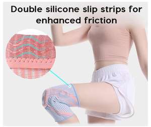 <span class=keywords><strong>Genouillère</strong></span> de sport pour la course à pied et l'entraînement, en silicone, à ressort, souple, respirante, pour hommes, femmes et enfants, protection du genou - Product Image 5