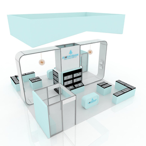 Quần áo di động triển lãm thương mại gian hàng khung nhôm triển lãm mockup để trưng bày - Product Image 2