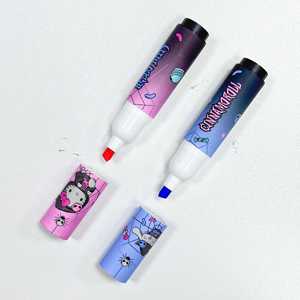 Ensemble de 6 surligneurs Dark Cat Dark Series, marqueurs <span class=keywords><strong>pastel</strong></span> doux pour les notes de cours, la planification, le journalisation, les fournitures scolaires esthétiques - Product Image 3