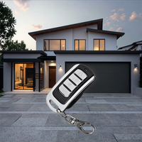 Nueva carcasa remota de 4 botones de alta calidad con duplicador de control remoto de parte metálica