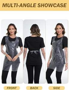 Tablier jetable pour enfants peinture bricolage artisanat pique-niques fête cuisine ménage étanche prix usine taille personnalisée - Product Image 5