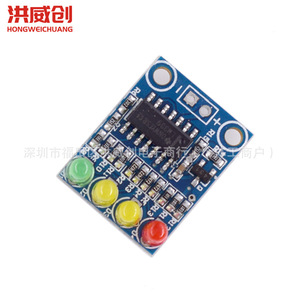 Module d'indicateur de batterie à 4 chiffres Hongweichuang 6,3V 50V, affichage LED à montage sur circuit imprimé pour batterie 12V - Product Image 2