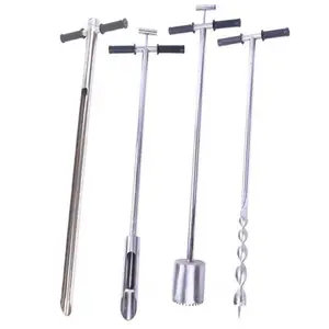 مواصفات مختلفة لجهاز أخذ عينات التربة جهاز أخذ عينات التربة أدوات مجس مزحقة - Product Image 1