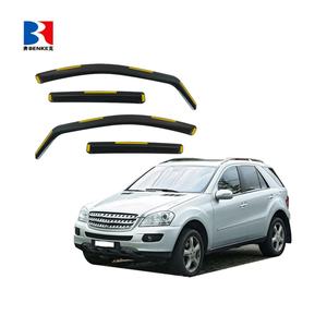 Déflecteurs de vitres encastrés 4 portes pour MERCEDES BENZ ML320 2005-2010 – Pare-pluie et pare-soleil - Product Image 1
