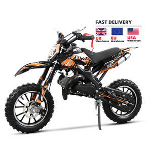 Modèle 2026 Moto tout-terrain 49cc 2 temps Mini Pit <span class=keywords><strong>Bike</strong></span> 40Km/H Moto tout-terrain à essence pour enfants - Product Image 1