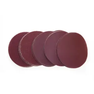 Factory Wholesale HIgh Quality Round Aluminum Oxide Red Sandpaper 60#-2000# Sanding Disc for Floor Pad