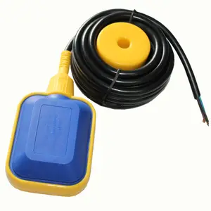 PP Liquid Water Level Sensor Horizontal Float Switch Down Low Pressure Tank Pool Water Level Sensor For 3 Meters Cable