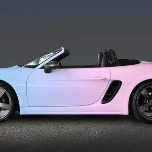 <span class=keywords><strong>Vinilo</strong></span> para Envolver Autos de Rosa a Negro, Película Cristal para Autos, PVC para Recubrimiento de Vehículos, Color Adhesivo, Producto en Oferta, <span class=keywords><strong>Vinilo</strong></span> para Auto - Product Image 1