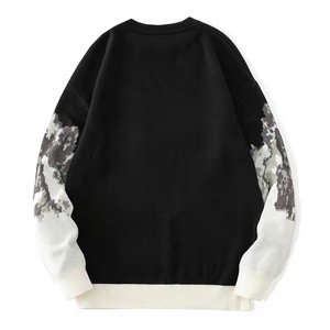 Pull Jacquard pour Homme avec Col Manches Longues à la Mode Décontracté Vêtements d'Hiver Nouveaux Produits en Vente <span class=keywords><strong>Logo</strong></span> Avant Position - Product Image 1