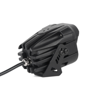 Projecteur LED pour moto tout-terrain 12V haute luminosité, mini feux de route pour moto