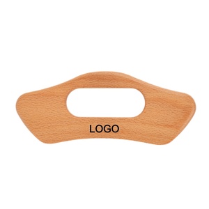 Holz-Gua-Sha-Werkzeuge Anti-Cellulite-Massagegerät Holztherapie Lymphdrainage-Paddel Gua-Sha-Massage Weichgewebe-Therapie - Product Image 1