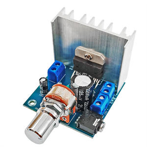 لوحة مكبر صوت رقمي ستيريو ثنائي القناة TDA7297 الإصدار B بقوة 15 واط × 2 متوافقة مع مقارنات خطية تعمل بجهد مستمر 9-15 فولت - Product Image 1