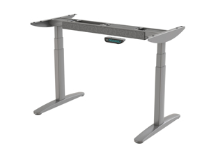 Loctek Heavy Duty 125KG Carga Premium Eléctrico Altura ajustable Marco de escritorio Motor Dual 3 etapas Sit Stand Escritorio Oficina ergonómica - Product Image 5