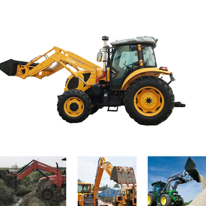 Tractores Agrícolas Pequeños Chinos Económicos de 25-230 HP, Mini Tractores Agrícolas 4x4 de 100 HP con Tracción Delantera - Product Image 2
