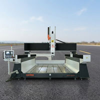 Machine de fraisage CNC Jinan Rongchi Heavy Duty 1530 à 4 axes, haute rigidité, pour le bois, les moules, la découpe, la gravure et le fraisage CNC