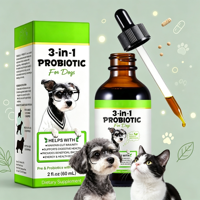 Complexe Probiotique Multi-Souches en Gros pour Chats et Chiens – Gouttes Intestinales Probiotiques