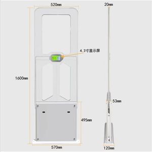 Sách Thư Viện Kiểm Soát Truy Cập Cổng Đọc <span class=keywords><strong>HF</strong></span>/UHF Hệ Thống Báo Động Chống Trộm EAS Đầu Đọc Cổng <span class=keywords><strong>Rfid</strong></span> Uhf 13.56MHz - Product Image 3