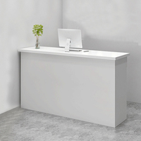 Bureau de réception en bois de haute qualité, pour petits ongles, salon de manucure, spa