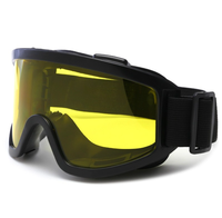 Lunettes de ski anti-buée Lunettes de moto Lunettes de ski de snowboard d'hiver Sport de plein air Masque de ski coupe-vent Lunettes hors route