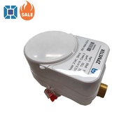 Meter Air Prabayar Ultrasonik dengan Kontrol Katup Digital Cerdas Kuningan IP68 OEM 214C