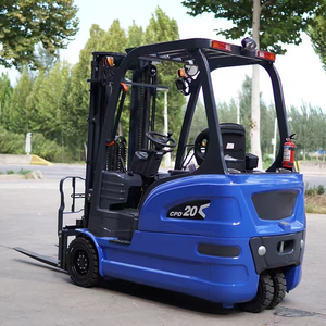 1トン2トンのスーパーマーケット倉庫物流レストラン機械修理店狭い三輪ミニ電気フォークリフト - Product Image 5